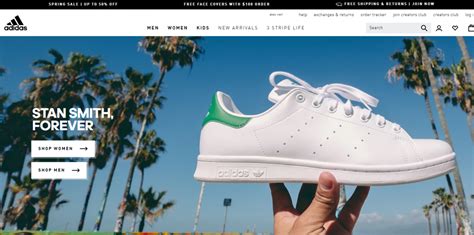 adidas usa official website.